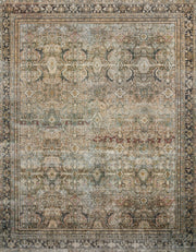Layla Rug in Olive & Charcoal by Loloi II