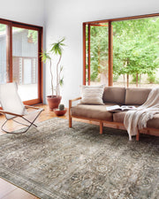 Layla Rug in Antique / Moss by Loloi II