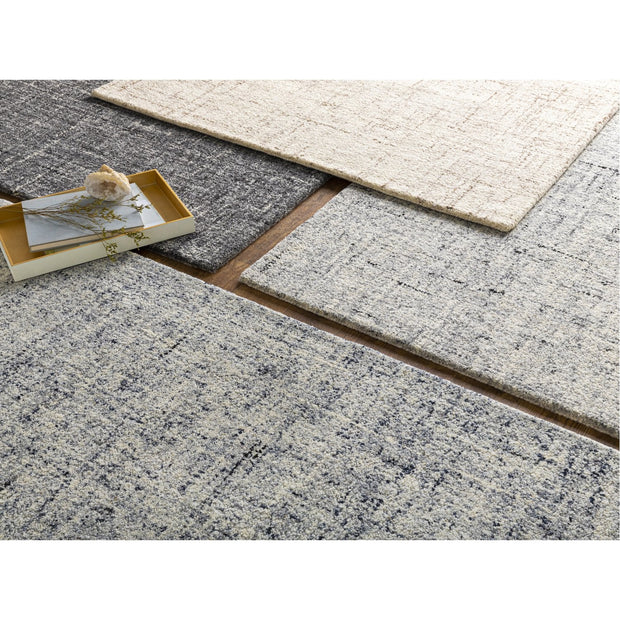 Lucca LCA-2303 Hand Tufted Rug in Light Grey & Cream by Surya