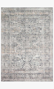 Lucia Rug in Steel & Ivory by Loloi II