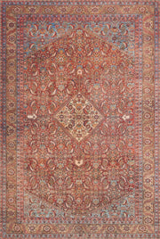 Loren Rug in Red & Multi by Loloi