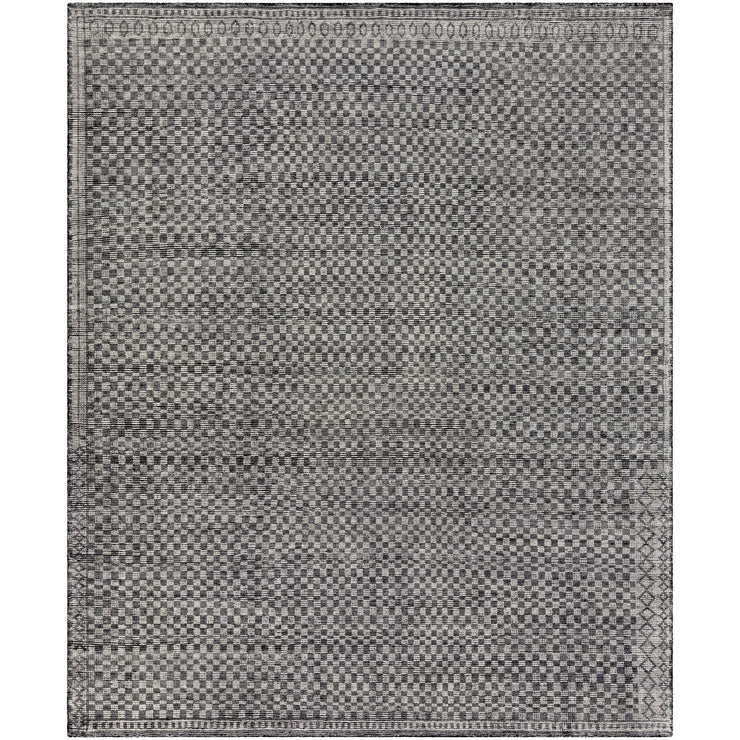 Malaga MAG-2300 Hand Knotted Rug in Khaki & Black by Surya