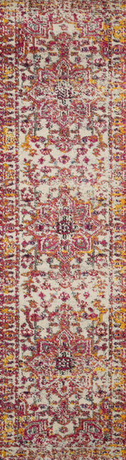 Nadia Rug in Ivory / Pink by Loloi II