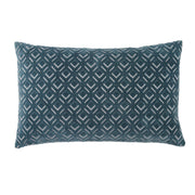 Colinet Trellis Pillow in Blue by Jaipur Living