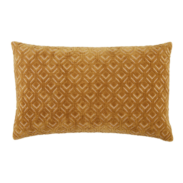 Colinet Trellis Pillow in Gold by Jaipur Living