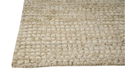 Nature Collection Hand Woven Wool and Hemp Area Rug in White design by Mat the Basics
