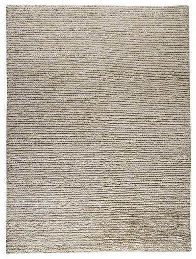 product image of Nature Collection Hand Woven Wool and Hemp Area Rug in White design by Mat the Basics 51