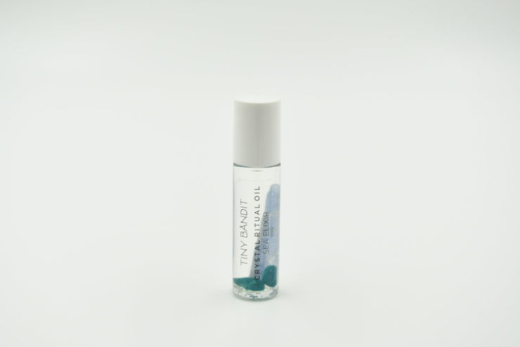Crystal Ritual Oil in Sea Elixir Fragrance design by Tiny Bandit
