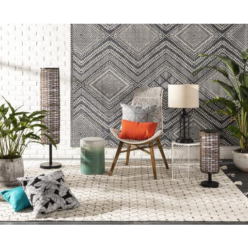 media image for Azalea Indoor/Outdoor Medium Gray Rug 22