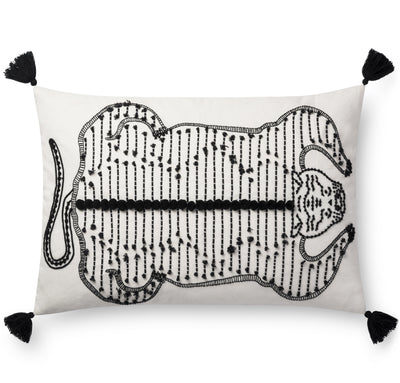 product image of White & Black Pillow by Justina Blakeney ?? Loloi 524