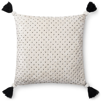 product image of White & Black Pillow by Justina Blakeney ?? Loloi 574