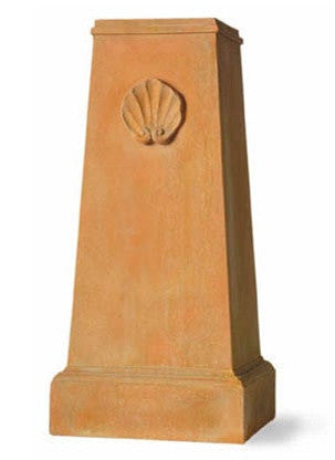 Terracotta Shell Replica Pedestal design by Capital Garden Products