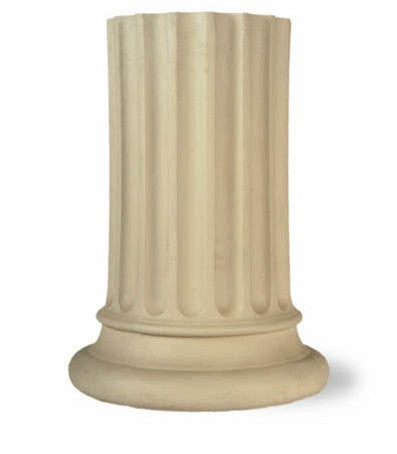 Stone Doric Replica Pedestal design by Capital Garden Products