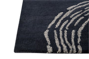 Pamplona Collection Hand Tufted Wool Area Rug in Charcoal design by Mat the Basics