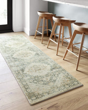 Rosette Rug in Teal / Ivory by Loloi II