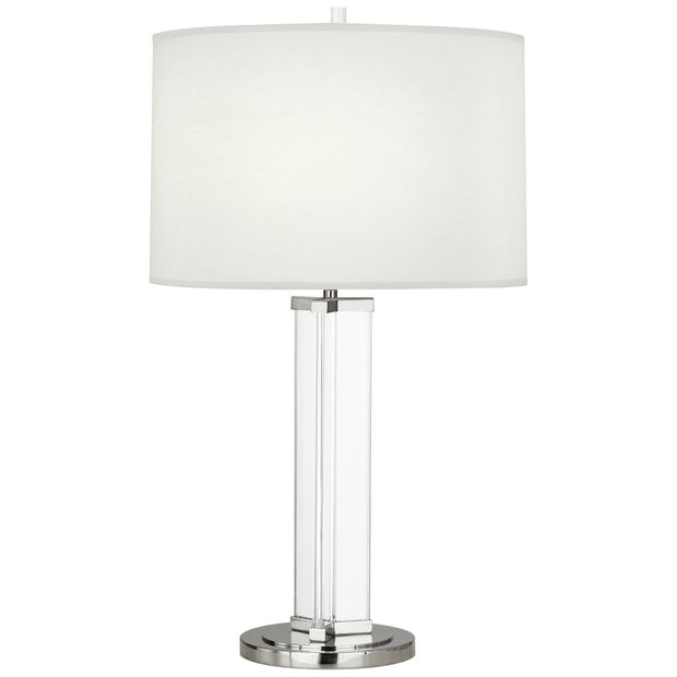 Fineas Column Table Lamp in Various Finishes design by Robert Abbey