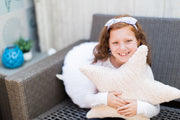 Star Cushion in Beige design by Lorena Canals