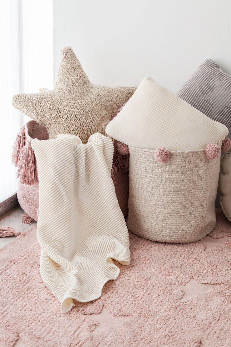 Star Cushion in Beige design by Lorena Canals