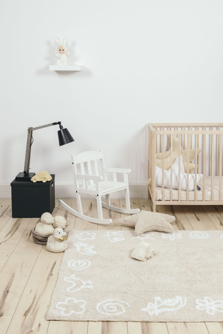 Star Cushion in Beige design by Lorena Canals