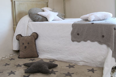 product image for Star Cushion in Light Grey design by Lorena Canals 93