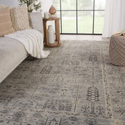 Ginerva Hand-Knotted Oriental Grey Rug by Jaipur Living