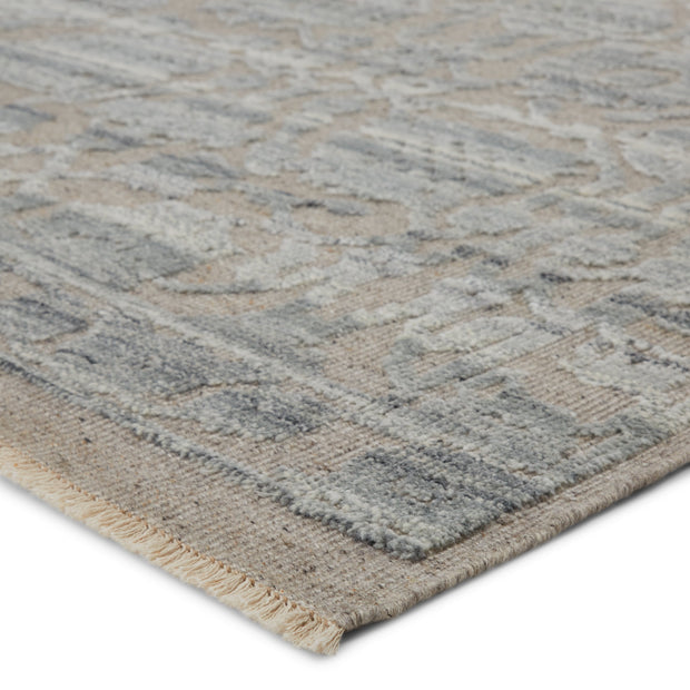 Pearson Handmade Floral Gray & Taupe Rug