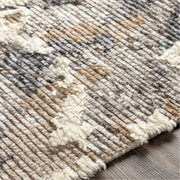Socrates SOC-2300 Hand Knotted Rug in Charcoal & Cream by Surya