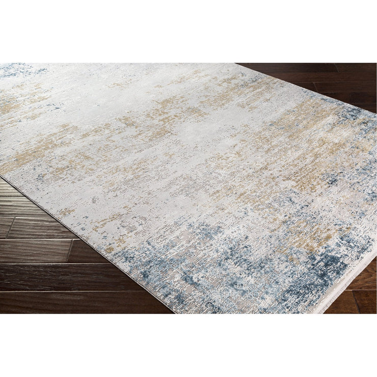 Solar SOR-2301 Rug in White & Taupe by Surya