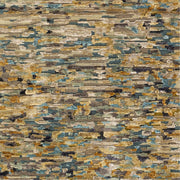 Seda SSD-2300 Hand Knotted Rug in Camel & Sky Blue by Surya