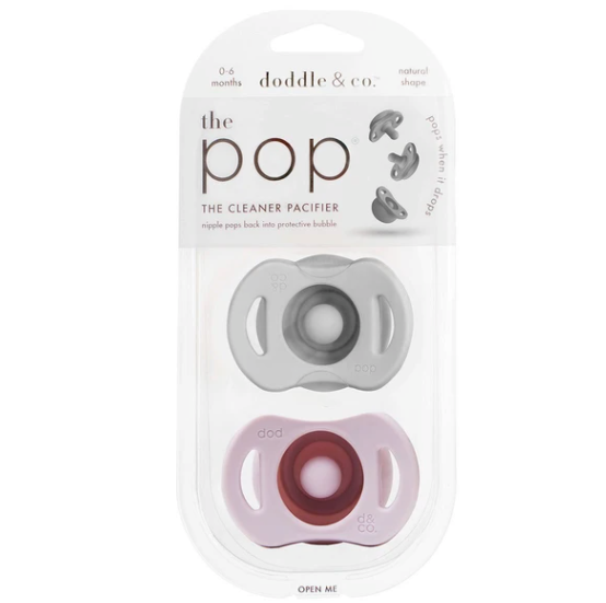 The Pop: oh happy grey + i lilac you (twin-pack) - by doddle & co.