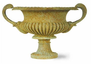 French Tazza Urn in Bronzage Finish design by Capital Garden Products