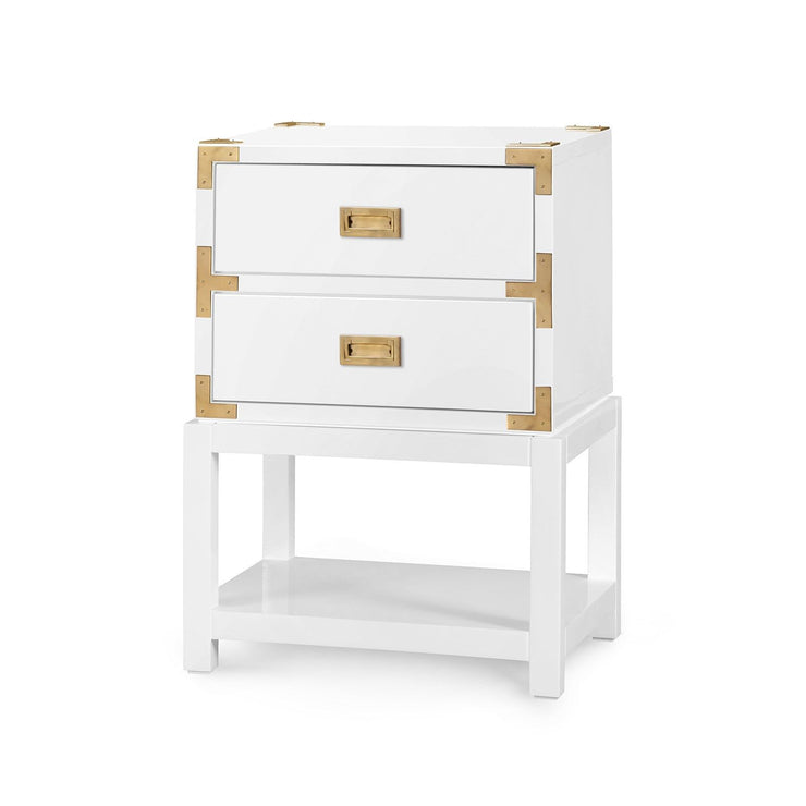 Tansu 2-Drawer Side Table in Various Colors by Bungalow 5