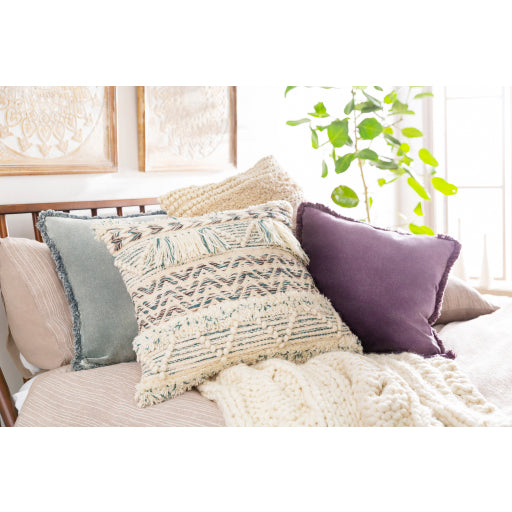 media image for Helena Cotton Beige Pillow Styleshot Image 234