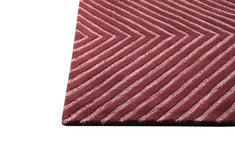 media image for Union Square Collection Hand Tufted Wool Rug in Mauve design by Mat the Basics 277