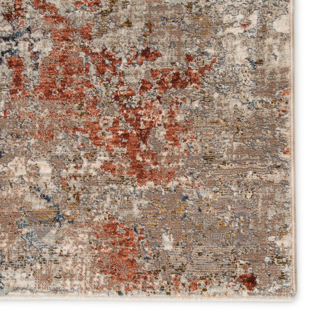 Marzena Abstract Tan & Rust Rug by Jaipur Living