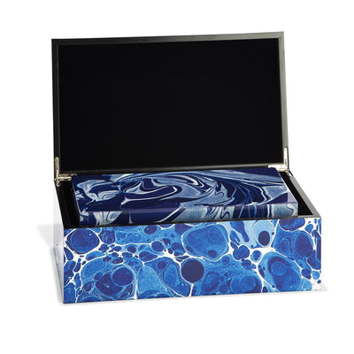 product image for Atlantis Set of 2 Hinged Boxes Lined with Black Velvet 71