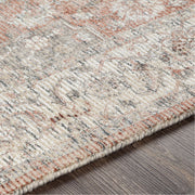 Wilson WSN-2304 Hand Knotted Rug in Rose & Cream by Surya