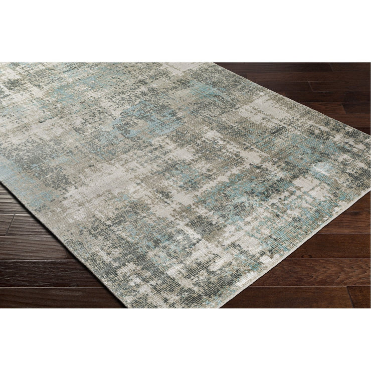 Wilson WSN-2305 Hand Knotted Rug in Light Grey & Pale Blue by Surya