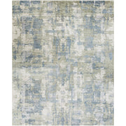 Wilson WSN-2308 Hand Knotted Rug in Pale Blue & Sage by Surya