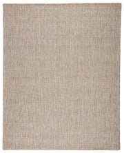 Jardin Indoor/ Outdoor Solid Gray/ White Rug by Jaipur Living