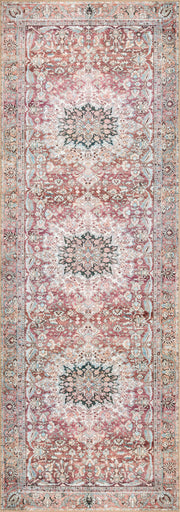 Wynter Rug in Tomato / Teal by Loloi II