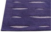 Wink Collection Hand Tufted Wool Area Rug in Purple design by Mat the Basics