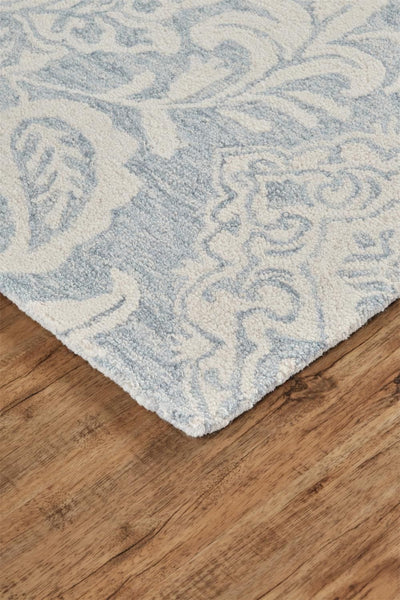 product image for Natal Hand Tufted Blue and Ivory Rug by BD Fine Corner Image 1 12