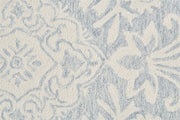 Natal Hand Tufted Blue and Ivory Rug by BD Fine Texture Image 1