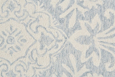 product image for Natal Hand Tufted Blue and Ivory Rug by BD Fine Texture Image 1 19