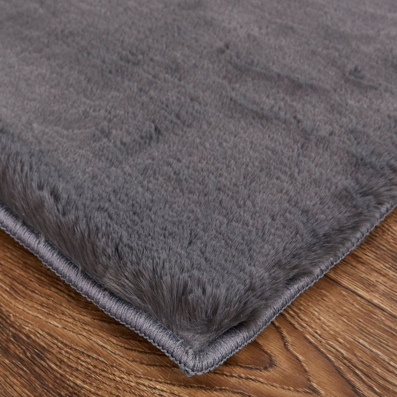 media image for Len Jet Black Rug by BD Fine Corner Image 1 224