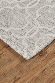 Natal Gray and Ivory Rug by BD Fine Corner Image 1