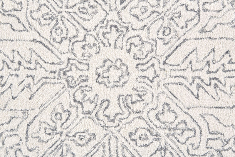 media image for Natal Hand Tufted Ivory Rug by BD Fine Texture Image 1 245