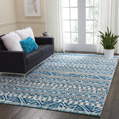 product image for kamala ivory blue rug by nourison nsn 099446407580 7 85