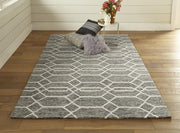 Natal Hand Tufted Gray Rug by BD Fine Roomscene Image 1